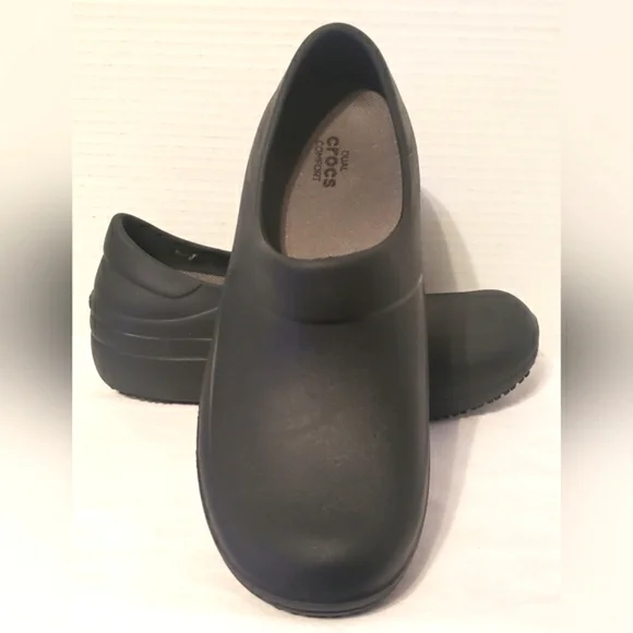 CROCS | Shoes | Crocs Black Neria Pro Ii Literide Work Clogs  display picture 1